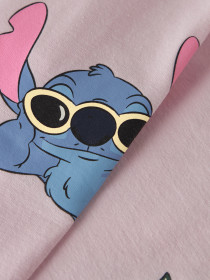 NAME IT Leggings Ana Stitch Cradle Pink